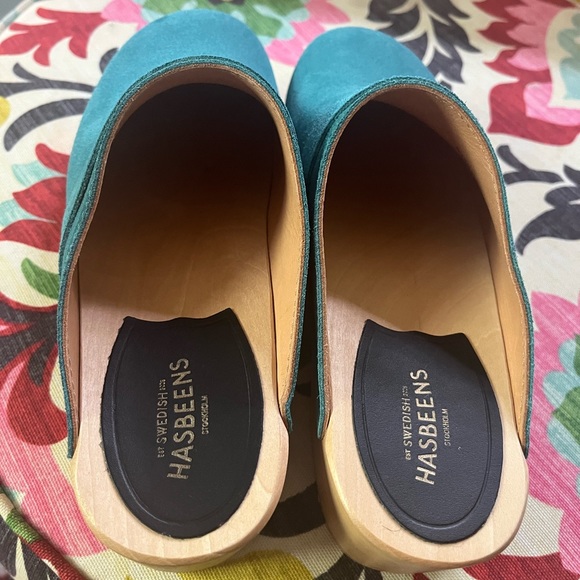Swedish Hasbeens Clogs-sz 37 - Picture 7 of 9